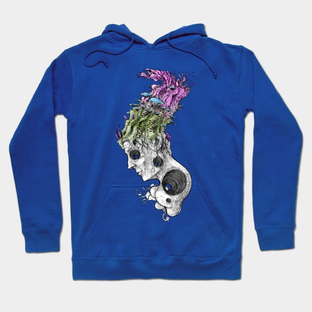 Wormhole Treehead Hoodie by DirtySlacks